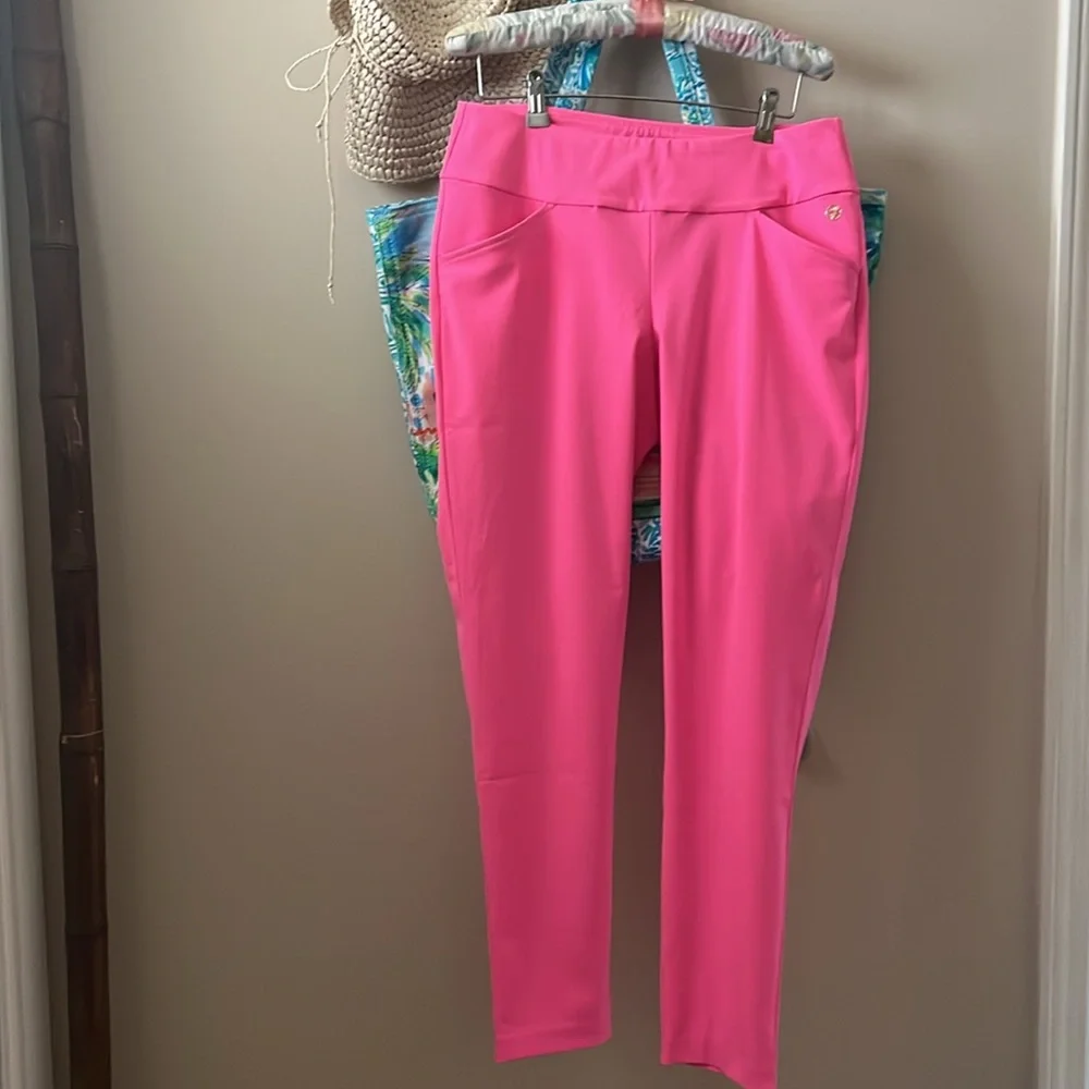 EUC! Lilly Pulitzer Corso Pant Aura Pink Sz 8 - Picture 3 of 13